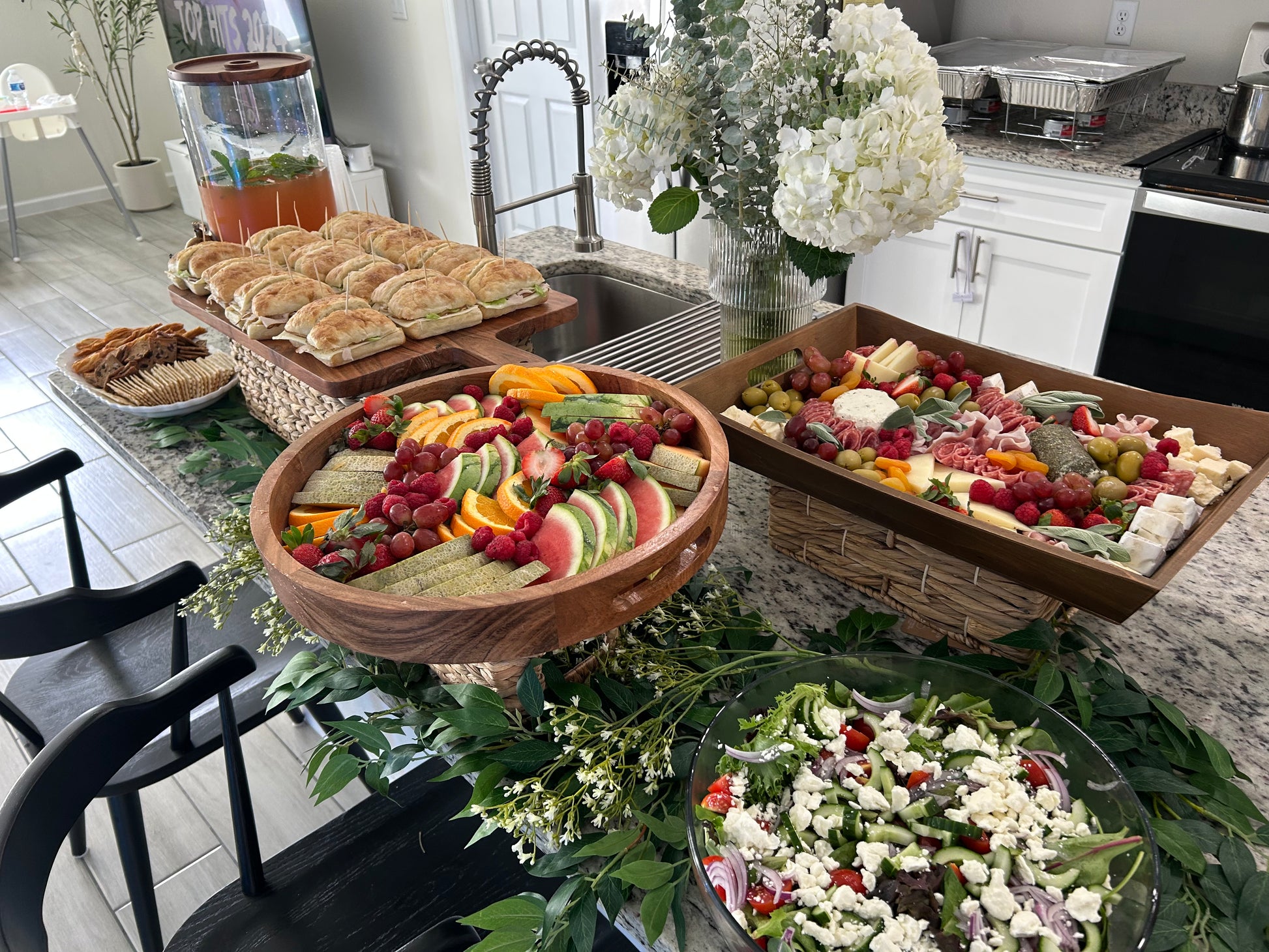 large event grazing table for parties and corporate events