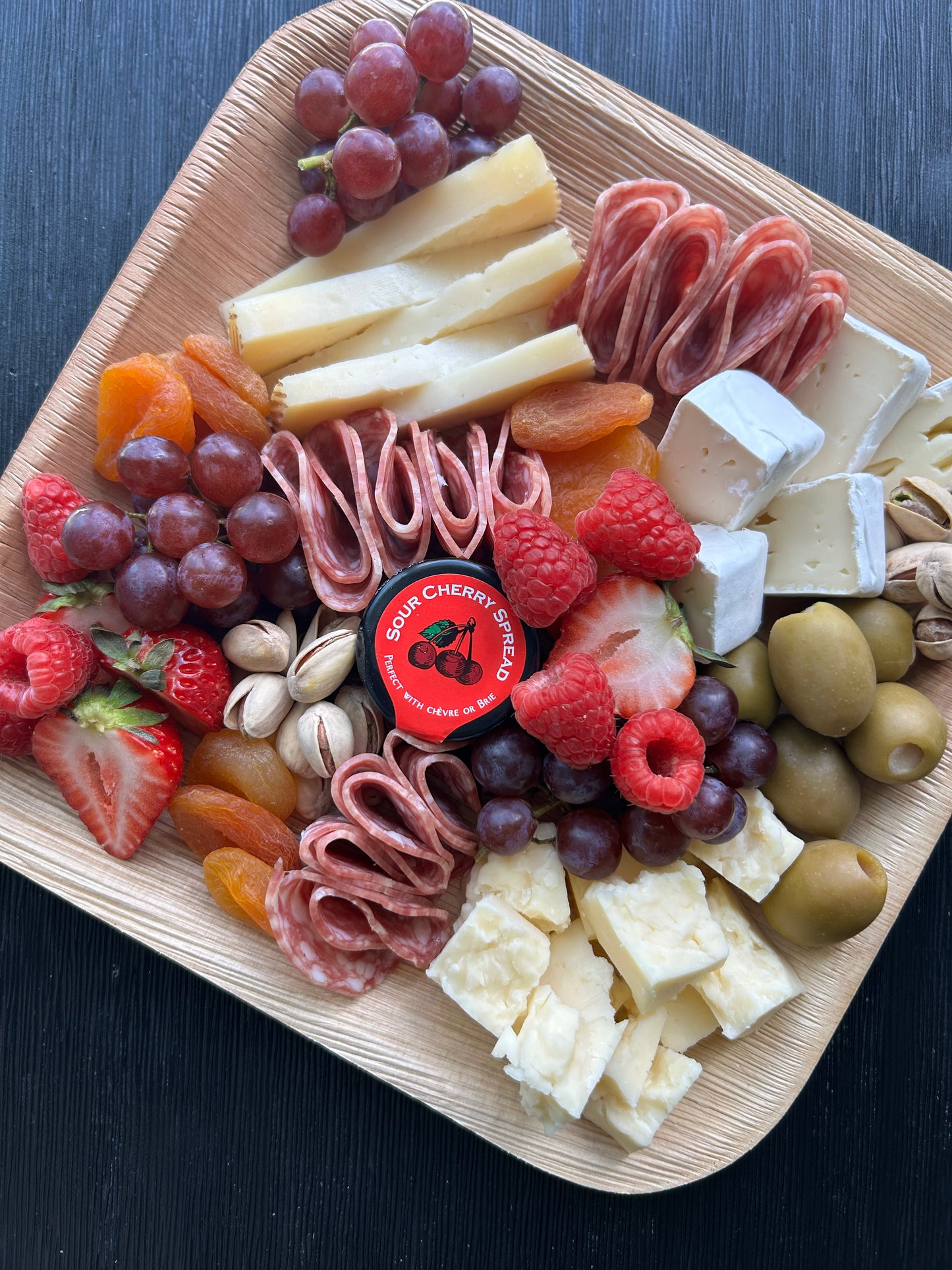 Beautifully arranged charcuterie board delivered in Orlando, Florida 